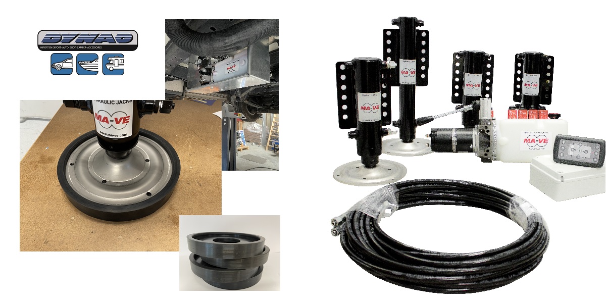 Hydraulic Leveling System for Motorhomes