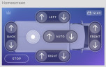 Camper leveler control panel