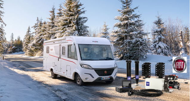 Levelsysteem camper met al-ko chassis